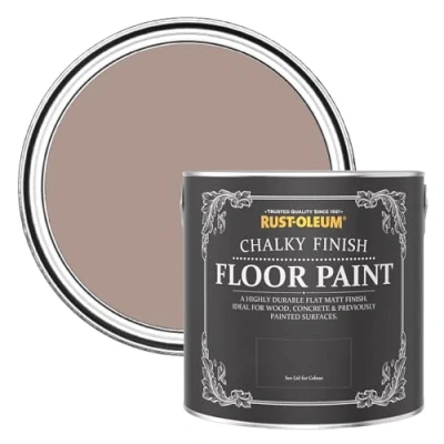 Image of Rust Oleum Pink Scratch Resistant Floor Paint in Matt Finish Haversham 2.5L