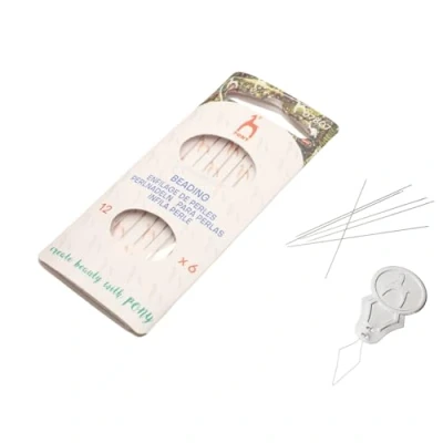 Image of Pony Beading Needles: Size 12, Multi Colour
