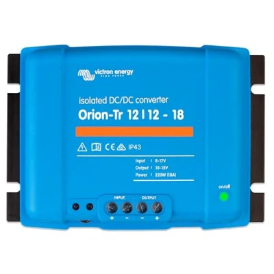Image of Victron Energy Orion Tr IP43 12/12 Volt 18 amp 220 Watt DC Converter, Isolated