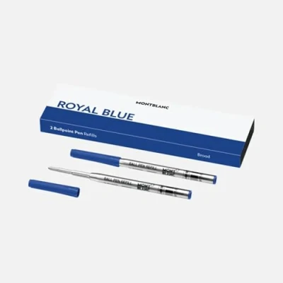 Image of Montblanc REFILL BP B 2x1 ROYAL BLUE PF brand