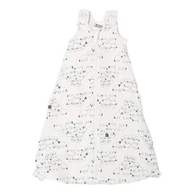 Image of Ergobaby On The Move Sleep Bag, Baby Sleeping Bag with Seatbelt Slot, 1.0 TOG, for Newborn (0 6 Months), Sheep