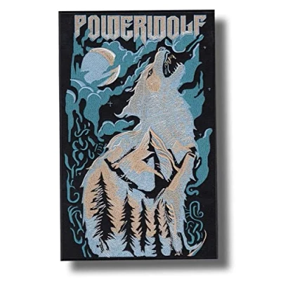 Image of Powerwolf Moonwolf Band Patch Badge Embroidered Iron on Applique