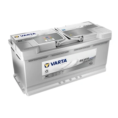 Image of 1606871280, 1638153480 Starter Battery VARTA A4 605901095J382 12V 105Ah 950A B13 AGM BMW: 5 GT, Saloon, X5, AUDI: B8 Avant, Q7