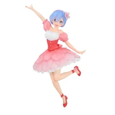 Image of Furyu RE ZERO Rem Cherry Blossoms Statuette PVC Trio Try It 21cm