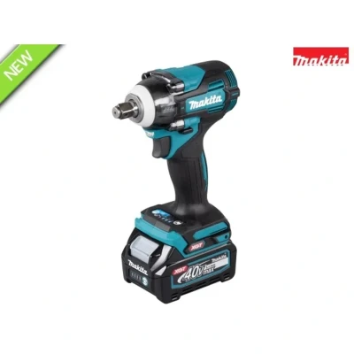 Image of Makita TW001GD201 40V Max Li ion XGT Brushless Impact Wrench Complete with 2 x 2.5 Ah Batteries and Charger Supplied in a Makpac Case
