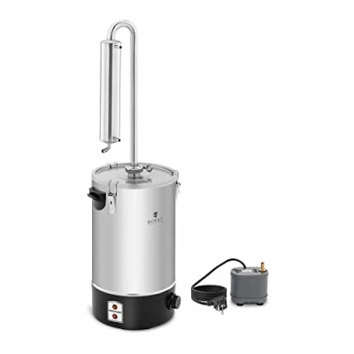 Image of Royal Catering RCAD 20B Water Distiller 20 L Stainless Steel (Temeprature Range 30 110 C, 2000 W, Container Diameter 250 mm)