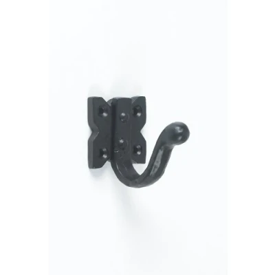 Image of Richmond Cast Iron Hat &amp; Coat Hook (Black, Pack of 1)
