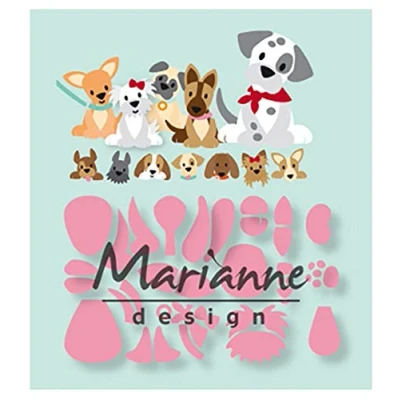 Image of Marianne Design Cutting Die, Metal, Pink, Medium