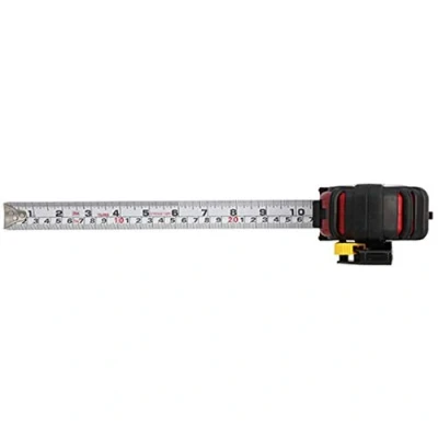 Image of TAJIMA Tape Measure SAE &amp; Metric Scale 25ft/7.5m x 1.1 inch GS Lock Measuring with Acrylic Coated Blade Safety Belt Holder GSSF 25/7.5MBW