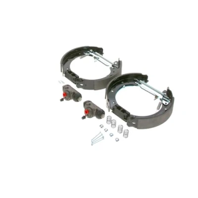 Image of 7701205819 brake Set, drum brakes BOSCH 0 204 114 580 with accessories, wheel cylinder