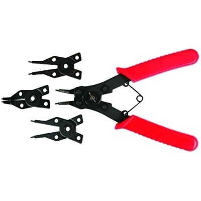 Image of DURATOOL D03192 Internal and External Circlip Plier Set