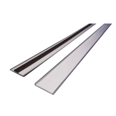 Image of Magnetic Ticket Holder, Metal Label Labels, Large Labels for Storage Boxes H.38x W.1000mm Pack of 10 Including Card