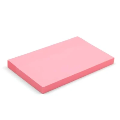 Image of Evergreen Goods 6 Pads Bright Peach Sticky Notes Set, Removable Self Adhesive, 100 Sheets per Pad 76 x 127 mm (3&quot; 5&quot;) for Reminders, to Do Lists, Memos, Ideal Home, Office, School