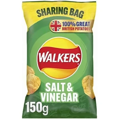 Image of Walkers Salt &amp; Vinegar 150G