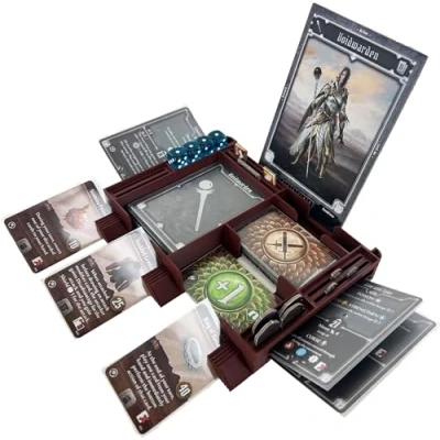 Image of Feldherr Hero Dashboard compatible with Gloomhaven + Frosthaven Gloomhaven: Jaws of the Lion