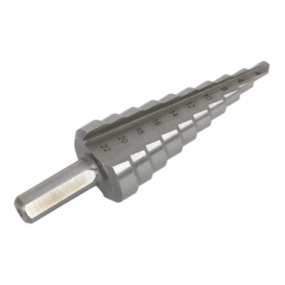 Image of Sealey HSS 4341 Step Drill Bit 4 22mm Double Flute