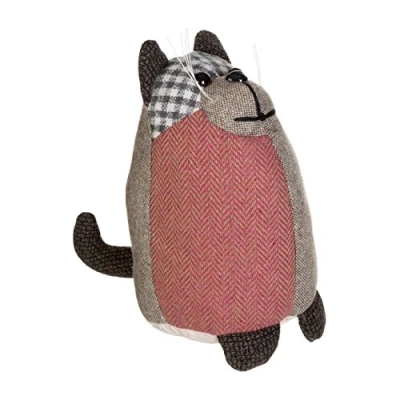 Image of Premier Housewares Heritage Cat Door Stop Large, Brown