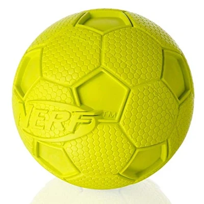 Image of Nerf Dog Squeak Soccer Ball: Ø 3 cm(Color May Vary)