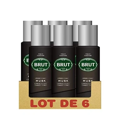 Image of Brut Men&#039;s Deodorant Spray 200 ml Pack of 6