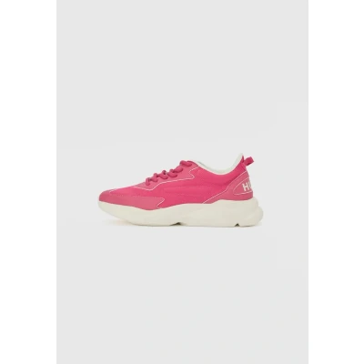Image of HUGO LEON Trainers, Women&#039;s, Size: 6, Bright pink Textile/synthetics