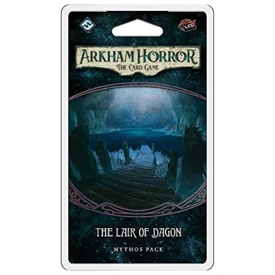 Image of Fantasy Flight Games Arkham Horror The Card Game: Mythos Pack 6.5. Lair of Dagon Game Ages 14+ 1 to 4 Players 60 120 Minutes Playing Time