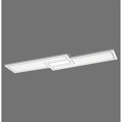 Image of Edging Flush Ceiling Light White 1x 31.5W LED 2700 5000K Dimmable