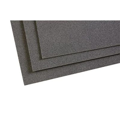 Image of Clairefontaine Ref 197015C Pastelmat Card Sheets (Pack of 5 Sheets) 360gsm 24 x 32cm Anthracite Colour Specially Formulated For Use With Pastels