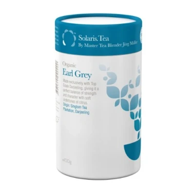 Image of Solaris Tea Organic Loose Whole Leaf Earl Grey 100 g