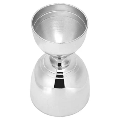 Image of Stainless Steel Jigger, 30ml/60ml Spirit Measures Shot Measure Drinks Alcohol Gin Jigger Bar Craft Dual Measuring Cup for Party