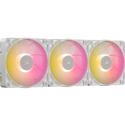 Image of CORSAIR iCUE LINK RX120 MAX RGB 120mm PWM Thick Fan High Static Pressure Magnetic Dome Bearing Single White