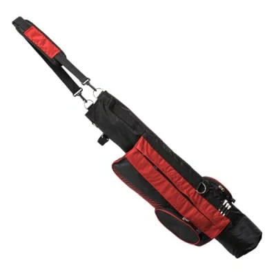 Image of Longridge 5&quot; Pencil Golf Bag, Black/Red