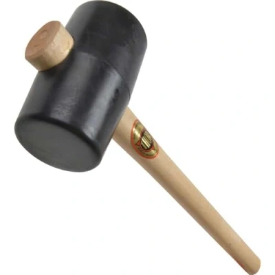 Image of Thor THO954 954 Black Rubber Mallet 3 in