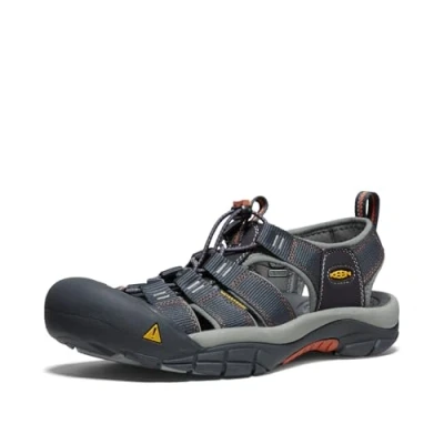 Image of KEEN Men&#039;s Newport H2 Sandal, India Ink Rust, 7.5 UK