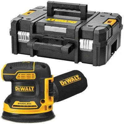 Image of DEWALT DCW210NT XJ Rotorbital Sander brushes XR 18V ​​without charger/battery, Black/Yellow