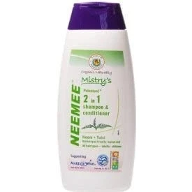 Image of The House of Mistry Organic Potenised NEMEE Neem and Tulsi 2 In 1 Shampoo Conditioner
