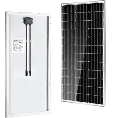 Image of ENOGY CELL NI 100W 175W 200W Watts Monocrystalline Solar Panel 12 Volts Applicable to Motorhome Caravan Camper Shed Boat Yacht Off Grid System Backup Power (200, watts)