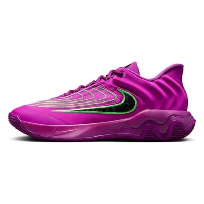 Image of Nike Performance Giannis Immortality 4 Basketball shoes, Size: 9, Hyper violet/black/green strike Textile/synthetics