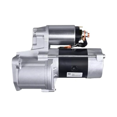 Image of 3610042010, 3610042011 Starter motor HELLA 8EA 011 611 131 12V 2kW 10 77mm
