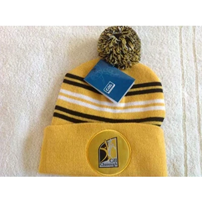 Image of Kilkenny Official GAA All Ireland County Home style bobble hat very rare