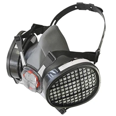 Image of Scan PPERESPA1 Twin Half Mask Respirator Plus A1 Refills