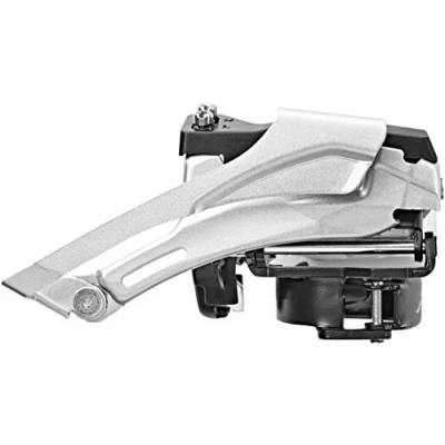 Image of SHIMANO Acera FD T3000 2 front mech, 9 speed double, top swing, dual pull, multi fit, One Size, EFDT30002TSX3,silver