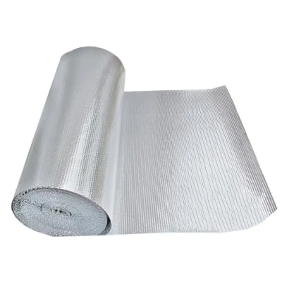 Image of Insulation Sheets Bubble Wrap Roll Foil Self adhesive Reflective Aluminized Film Roll, Reflector Vapor Barrier, for Wall, Shed, Loft, Floor, Van, Garage Door, Shed (Size :