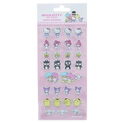 Image of Hello Kitty Stickers 29 Sheet Kawaii Scrapbook Party Bag Filler Stationery