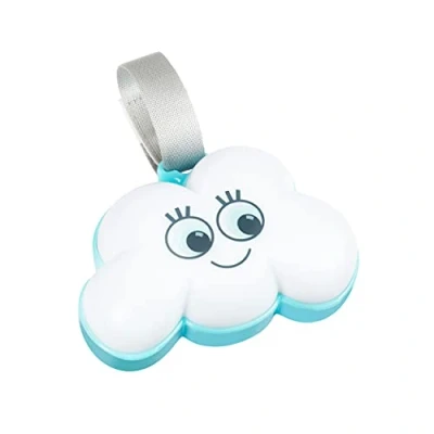 Image of Badabulle Cloud night light, baby light with 15 lullabies and 6 colours, automatic shut off