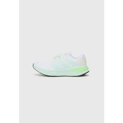 Image of adidas Women&#039;s Galaxy 7 Running Shoes, FTWR White/Halo Mint/Lime Burst, 3.5 UK