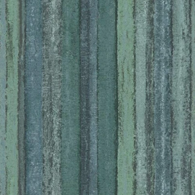 Image of Galerie G67802 Ambiance, Nomed Stripe Design Wallpaper, Turquoise, 10m x 53cm