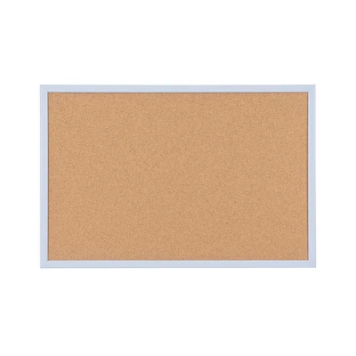 Image of Bi office Cork Board Blue 600x400