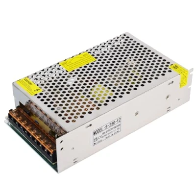 Image of DC 12V 20A 250W Universal Regulated Switching Power Supply AC 110/230V to LED Driver Transformer for Strip Light, CCTV Camera, Security System