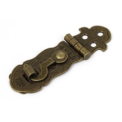 Image of Sourcingmap Retro Style Suitcase Lock Chest Box Clasp Hasp Latch Bronze Tone