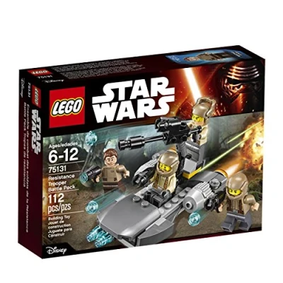 Image of LEGO Star Wars Set 75131 Resistance Trooper Battle Pack